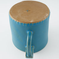 teto ceramics マグカップ(小) 青 teto ceramics 陶磁器作家もの