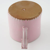 teto ceramics マグカップ(小) ピンク teto ceramics 陶磁器作家もの