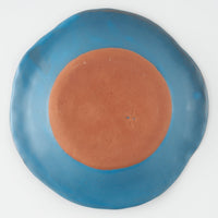 teto ceramics リム皿(小) 青 teto ceramics 陶磁器作家もの