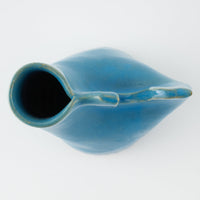 teto ceramics トリの一輪挿し 青