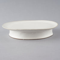teto ceramics コンポート皿(大) 8号 白マット