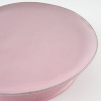 teto ceramics コンポート皿(大) 8号 ピンク