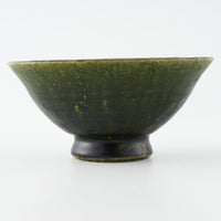 作家 棚橋淳 織部 鉄絵飯碗 作家 棚橋淳 陶磁器作家もの