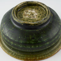 作家 棚橋淳 織部 鉄絵丸鉢 作家 棚橋淳 陶磁器作家もの