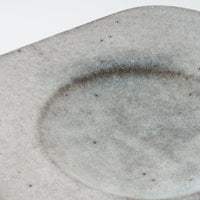 作家 鷲沢ワシ子 涎リムプレート 中 作家 鷲沢ワシ子 陶磁器作家もの