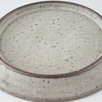 作家 鷲沢ワシ子 フラットプレート 中 作家 鷲沢ワシ子 陶磁器作家もの