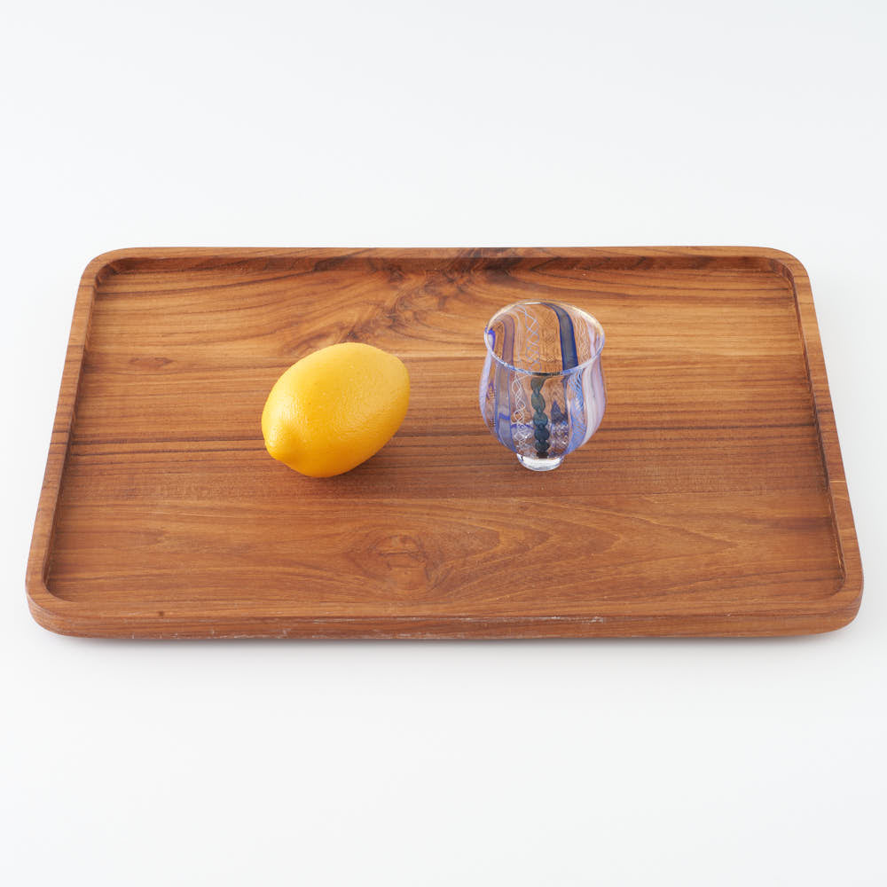 ガラス作家 北形槙子 彩色LACE sake cup (PL×BL/BK) ガラス作家 北形槙子 ガラスもの