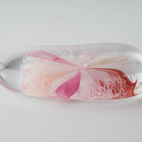 ガラス作家 北形槙子 彩色LACE 箸置き (PK) ガラス作家 北形槙子 ガラスもの