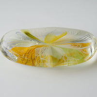 ガラス作家 北形槙子 彩色LACE 箸置き (LGR) ガラス作家 北形槙子 ガラスもの