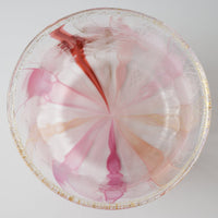 ガラス作家 北形槙子 彩色LACE tumbler (PK/WH) ガラス作家 北形槙子 ガラスもの