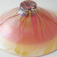 ガラス作家 飯田桜子 夕映えの刻 中鉢 ガラス作家 飯田桜子 ガラスもの