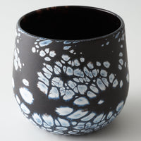 ガラス作家 飯田桜子 石墨紋 ロックグラス ガラス作家 飯田桜子 ガラスもの