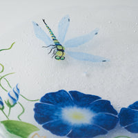 APLICO GLASS 朝顔蜻蛉硝子丸皿 APLICO GLASS ガラスもの