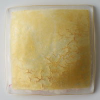 APLICO GLASS 富士桜金硝子角皿 APLICO GLASS ガラスもの