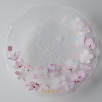 APLICO GLASS 桜硝子丸皿 APLICO GLASS ガラスもの