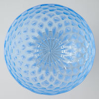 ガラス作家 三留  舞 Marinesnow 高台カップ ブルー ガラス作家 三留舞 ガラスもの