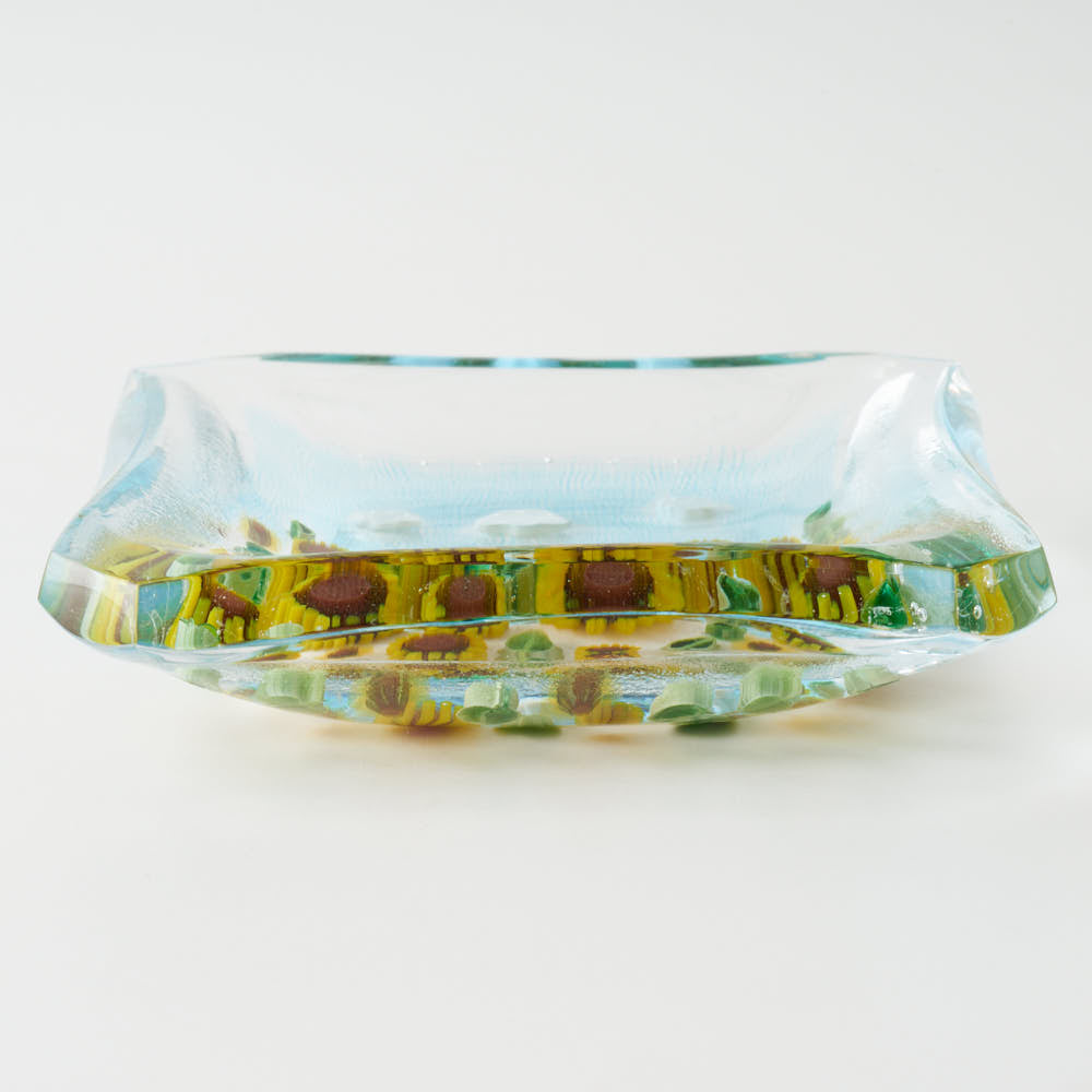 三留舞さん　ガラスまめ皿　2点 ガラス作家 三留 舞 夏の思い出 まめ皿 ¥15,400 大人の焼き物