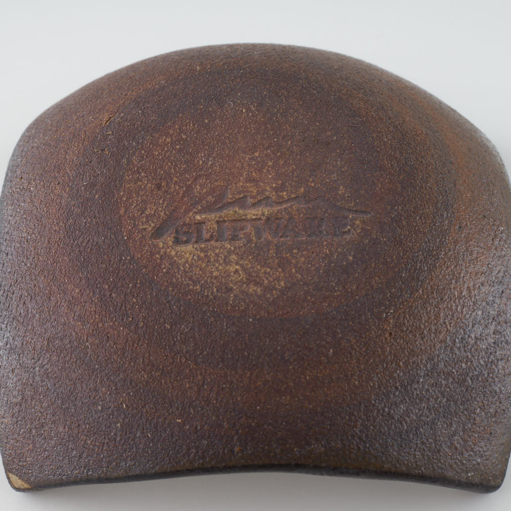 作家 園田空也 スリップウェア 角豆鉢 白花 生楽陶苑 陶磁器作家もの