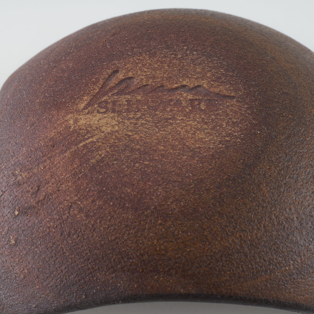 作家 園田空也 スリップウェア 角豆鉢 緑花 生楽陶苑 陶磁器作家もの