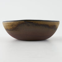 作家 園田空也 スリップウェア 小鉢 白花 生楽陶苑 陶磁器作家もの