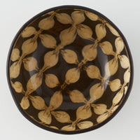 作家 園田空也 スリップウェア 小鉢 黄花 生楽陶苑 陶磁器作家もの