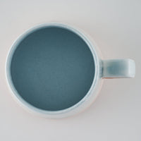 美濃焼 伸光窯 パステルジュレ スクエアマグ ブルー×ピンク 美濃焼 伸光窯 美濃焼