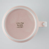 美濃焼 伸光窯 パステルジュレ スクエアマグ ブルー×ピンク 美濃焼 伸光窯 美濃焼