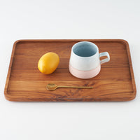 美濃焼 伸光窯 パステルジュレ スクエアマグ ブルー×ピンク 美濃焼 伸光窯 美濃焼