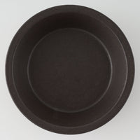 作家 長谷川哲也 浅鉢15cm(黒) 作家 長谷川哲也 陶磁器作家もの