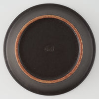 作家 長谷川哲也 浅鉢15cm(黒) 作家 長谷川哲也 陶磁器作家もの