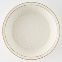 作家 長谷川哲也 浅鉢18cm(白) 作家 長谷川哲也 陶磁器作家もの