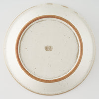 作家 長谷川哲也 浅鉢21cm(白) 作家 長谷川哲也 陶磁器作家もの