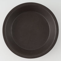 作家 長谷川哲也 浅鉢21cm(黒) 作家 長谷川哲也 陶磁器作家もの