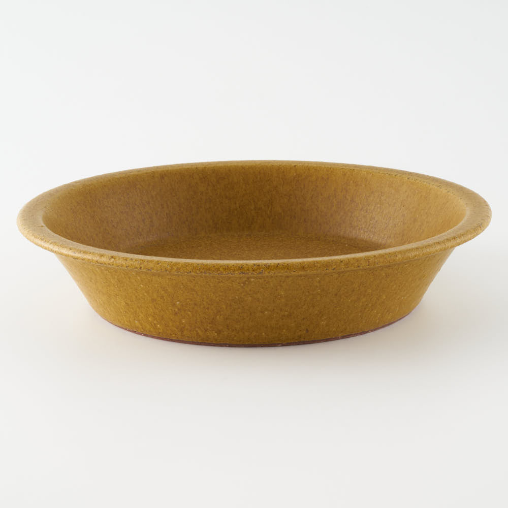作家 長谷川哲也 浅鉢21cm(芥子) 作家 長谷川哲也 陶磁器作家もの