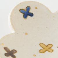 作家 岡洋美 花紋はし置き 作家 岡洋美 陶磁器作家もの