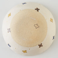 作家 岡洋美 花紋花型豆鉢 作家 岡洋美 陶磁器作家もの