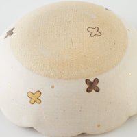 作家 岡洋美 花紋花型豆鉢 作家 岡洋美 陶磁器作家もの