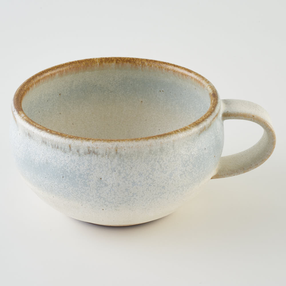 作家 岡洋美 ブルースープカップ 作家 岡洋美 陶磁器作家もの