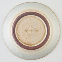 作家 岡洋美 ブルー7寸皿 作家 岡洋美 陶磁器作家もの