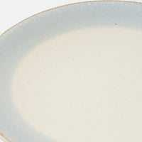 作家 岡洋美 ブルー7寸皿 作家 岡洋美 陶磁器作家もの