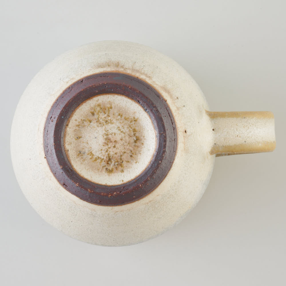 作家 岡洋美 ブルーマグカップ (縦長) 作家 岡洋美 陶磁器作家もの