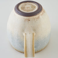 作家 岡洋美 ブルーマグカップ (縦長) 作家 岡洋美 陶磁器作家もの