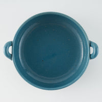 萬古焼 藍窯 グラタン皿(ブルー) 萬古焼 藍窯堀内製陶所 萬古焼