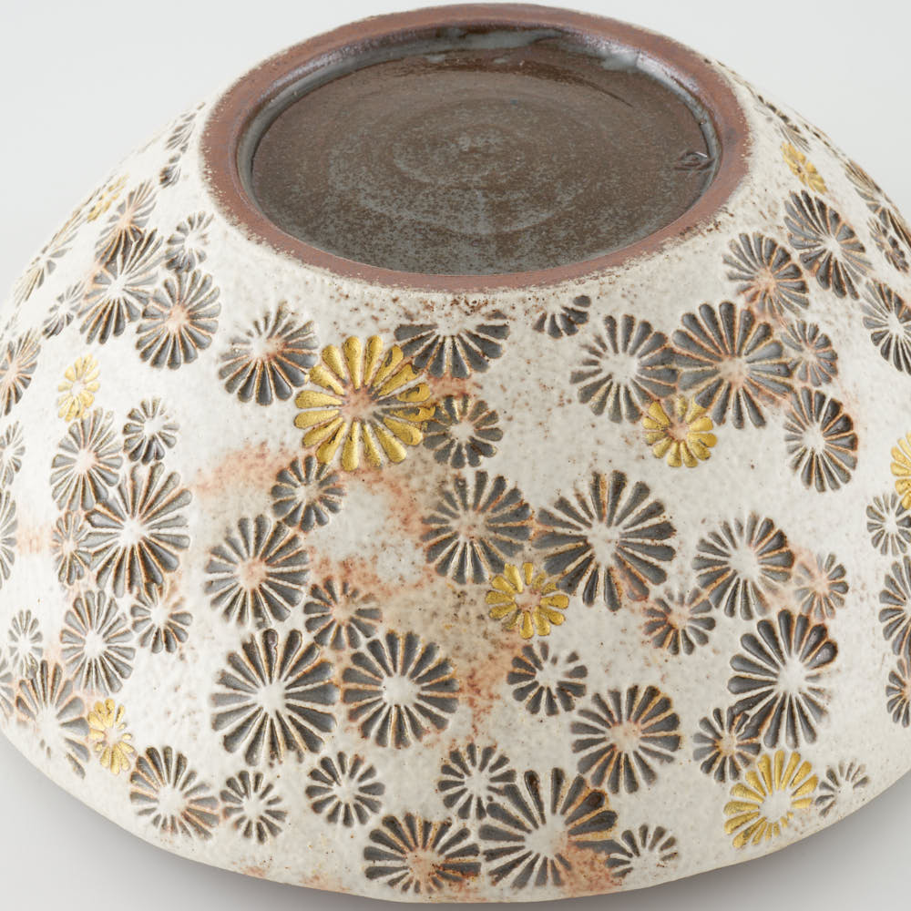 作家 綿島 康浩 白三島手7寸扁鉢 作家 綿島康浩 陶磁器作家もの