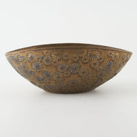 作家 綿島 康浩 黒釉7寸扁鉢 作家 綿島康浩 陶磁器作家もの