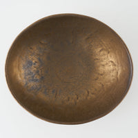 作家 綿島 康浩 黒釉7寸扁鉢 作家 綿島康浩 陶磁器作家もの