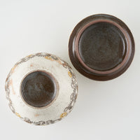 作家 綿島 康浩 白三島手蓋物 作家 綿島康浩 陶磁器作家もの