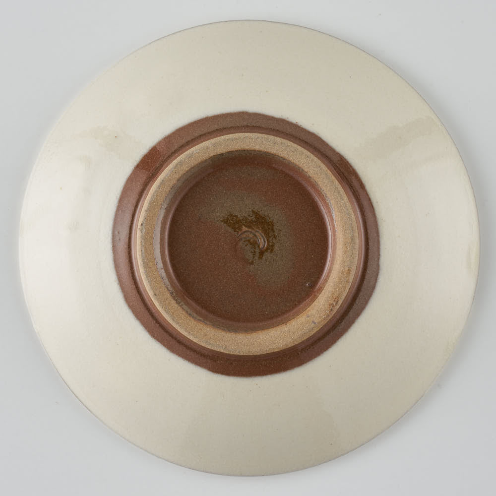 小石原焼 柳瀬窯元 傳 四寸皿 (茶呉須) 小石原焼 柳瀬窯元 小石原焼