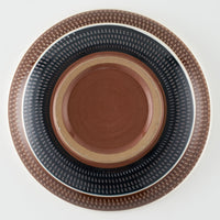 小石原焼 柳瀬窯元 七寸深皿 (呉須) 小石原焼 柳瀬窯元 小石原焼