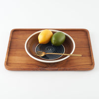 小石原焼 柳瀬窯元 七寸深皿 (呉須) 小石原焼 柳瀬窯元 小石原焼